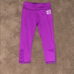 Justice active leggings